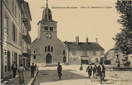 Carte postale de Clairvaux-les-Lacs