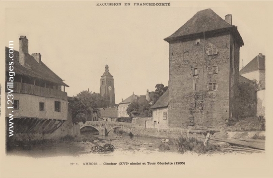 Carte postale de Arbois