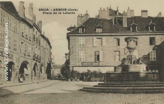 Carte postale de Arbois