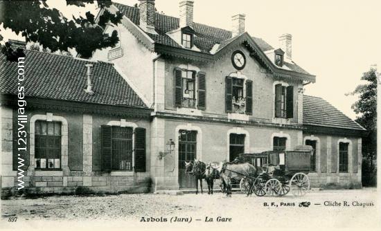 Carte postale de Arbois