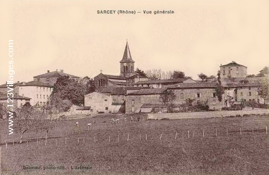 Carte postale de Sarcey
