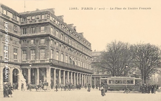 Carte postale de Paris 01er arrondissement