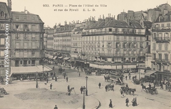 Carte postale de Paris 04ème arrondissement