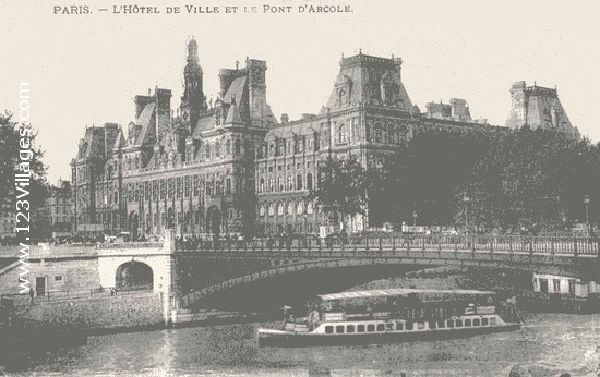 Carte postale de Paris 04ème arrondissement