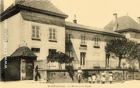 Carte postale de Blacé