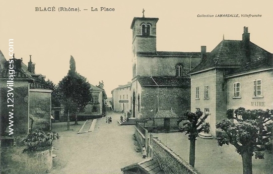 Carte postale de Blacé