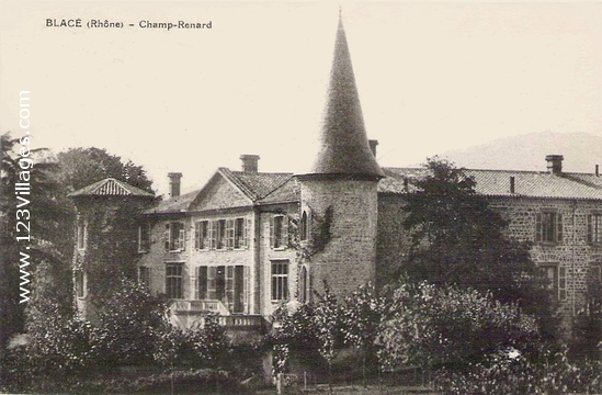 Carte postale de Blacé