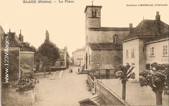 Carte postale de Blacé