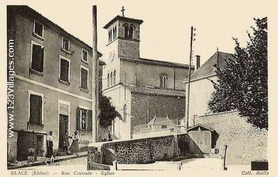 Carte postale de Blacé