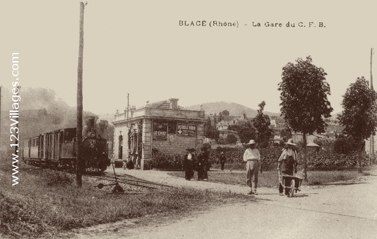 Carte postale de Blacé