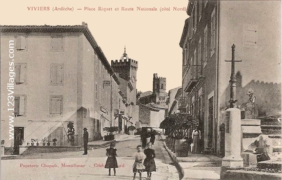 Carte postale de Viviers