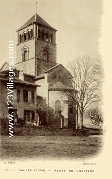 Carte postale de Salles-Arbuissonnas-en-Beaujolais