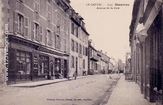 Carte postale de Mauriac