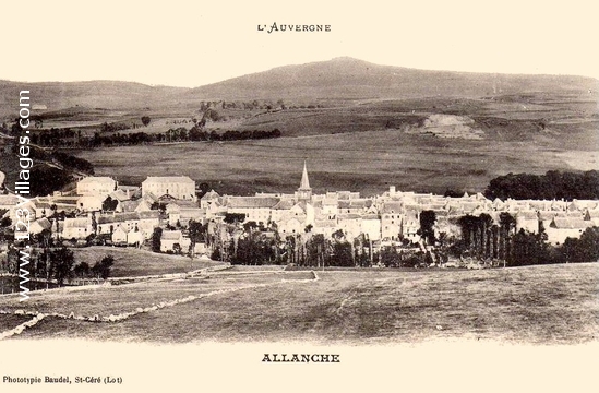 Carte postale de Allanche