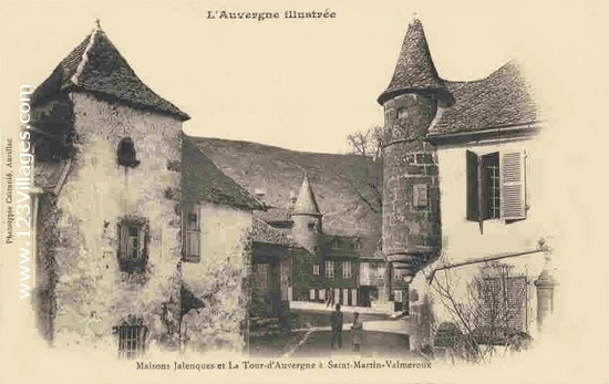 Carte postale de Saint-Martin-Valmeroux