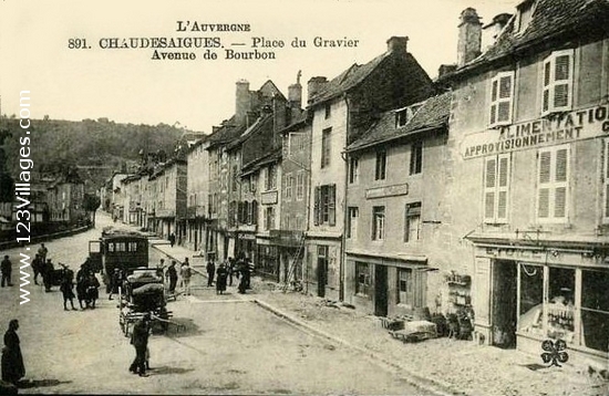 Carte postale de Chaudes-Aigues