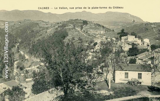 Carte postale de Cagnes-sur-Mer