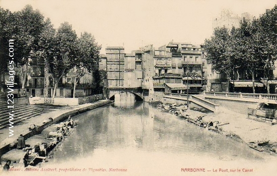 Carte postale de Narbonne