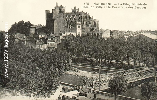 Carte postale de Narbonne