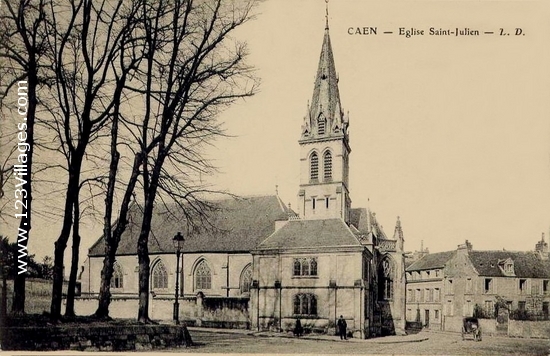 Carte postale de Caen