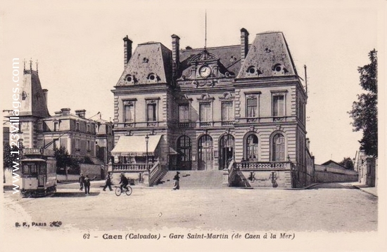 Carte postale de Caen