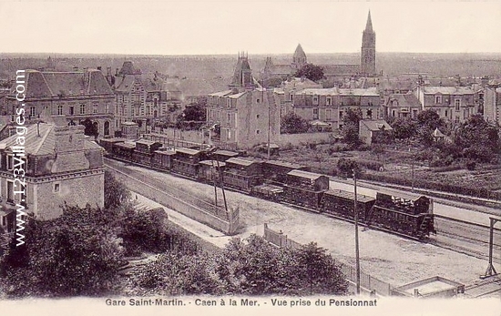 Carte postale de Caen