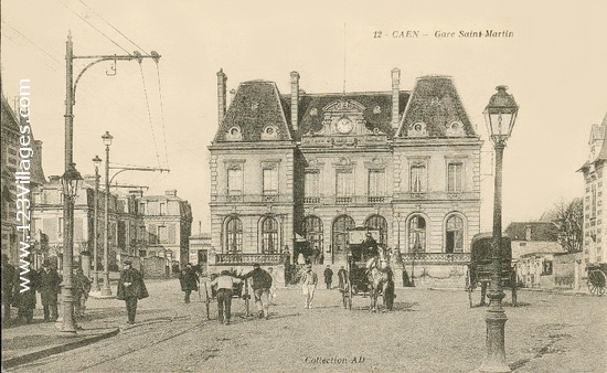 Carte postale de Caen