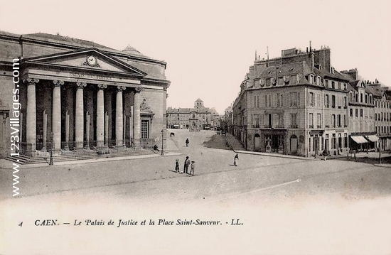 Carte postale de Caen