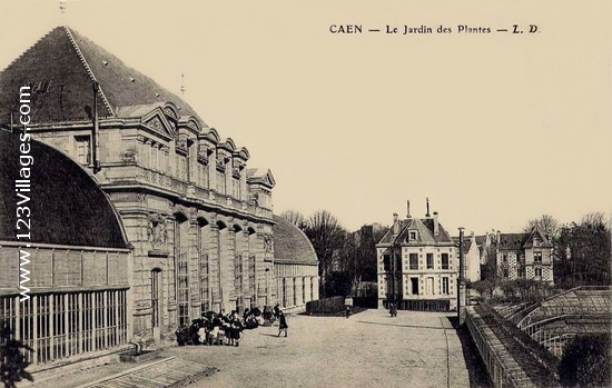 Carte postale de Caen