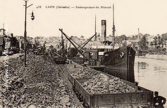 Carte postale de Caen