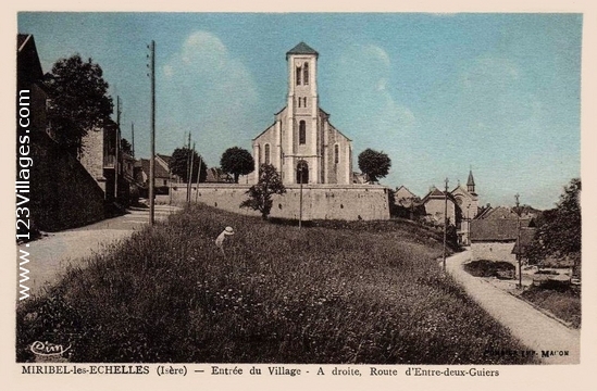 Carte postale de Miribel-les-Echelles