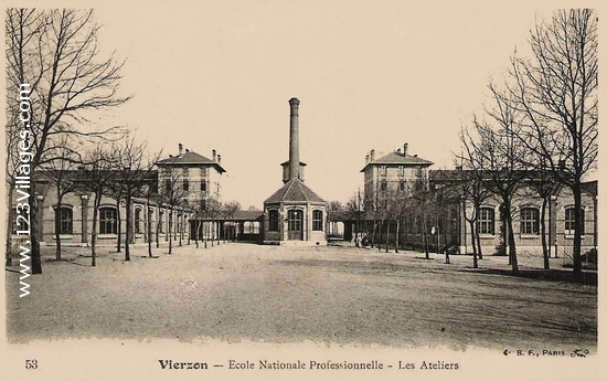 Carte postale de Vierzon