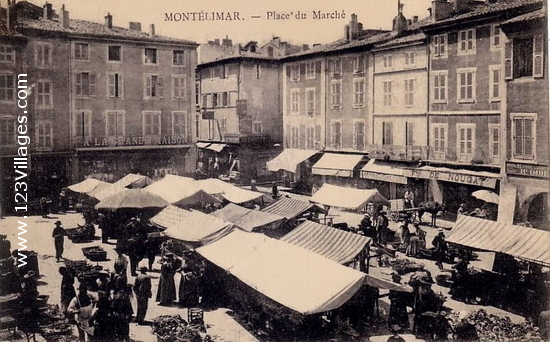 Carte postale de Montelimar