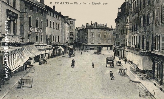 Carte postale de Romans-sur-Isere