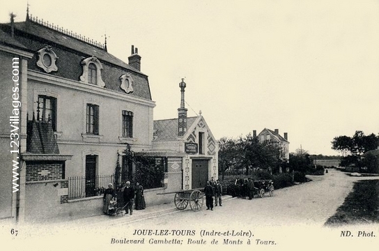 Carte postale de Joue-les-Tours