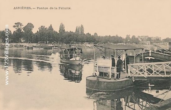 Carte postale de Asnieres-sur-Seine