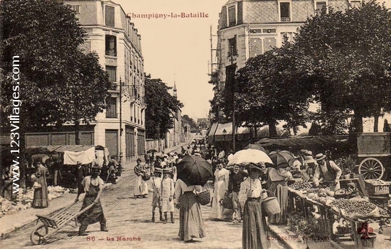 Carte postale de Champigny-sur-Marne