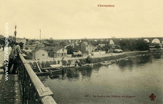 Carte postale de Champigny-sur-Marne