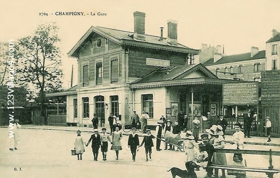 Carte postale de Champigny-sur-Marne