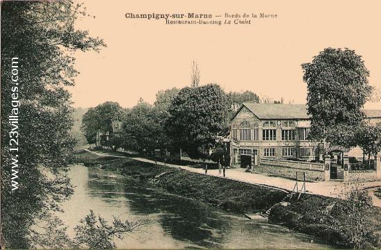 Carte postale de Champigny-sur-Marne