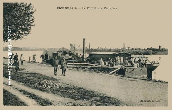 Carte postale de Montmerle sur Saône