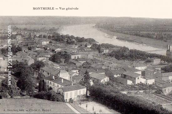 Carte postale de Montmerle sur Saône