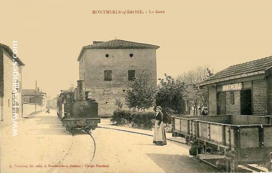 Carte postale de Montmerle sur Saône