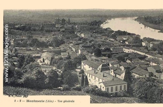 Carte postale de Montmerle sur Saône