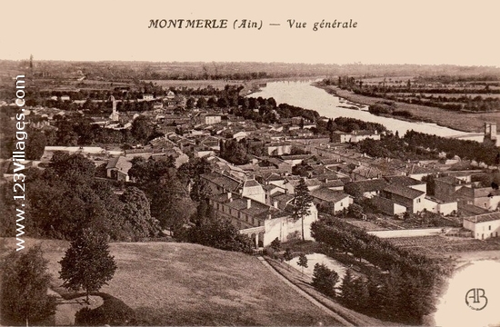 Carte postale de Montmerle sur Saône