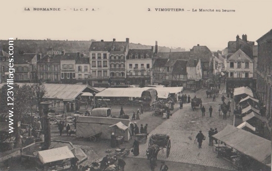 Carte postale de Vimoutiers