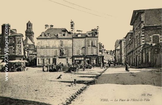 Carte postale de Vire