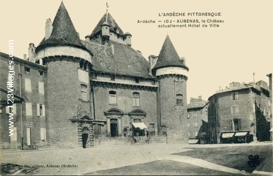 Carte postale de Aubenas