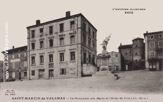 Carte postale de Saint-Martin-de-Valamas