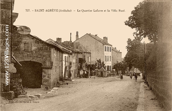 Carte postale de Saint-Agrève